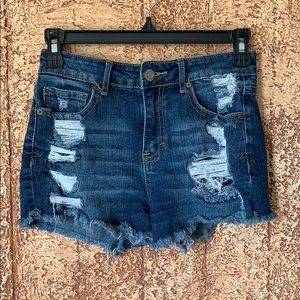Jean shorts